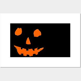 Haloween Jack O' Lantern Posters and Art